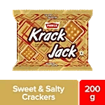 Parle Krackjack Biscuits, 200 G Pouch