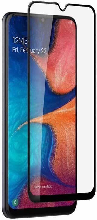 PLUGTECH Advanced Tempered Glass With Anti-Explosion 9H Hardness Edge-To-Edge Coverage Screen Guard for SAMSUNG M30S