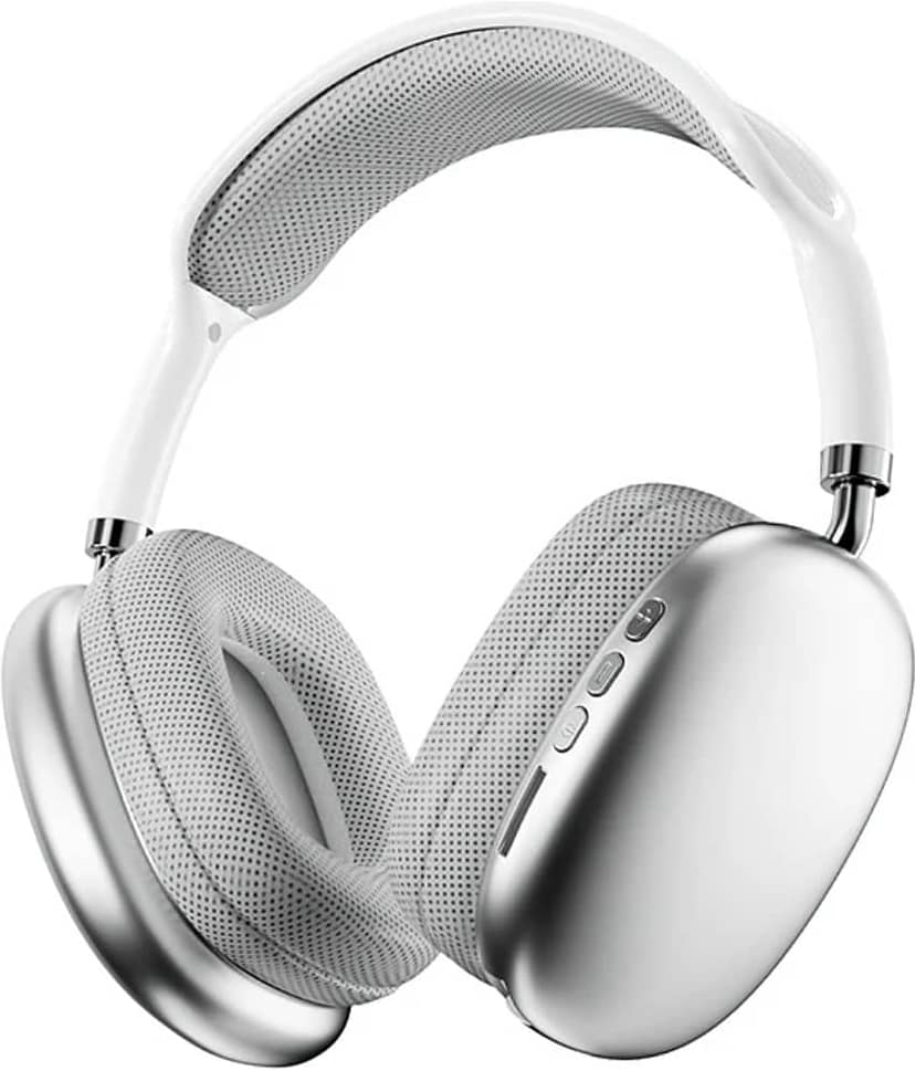 Neo P9 Bluetooth Bluetooth Headphone On Ear 2 Hours Playback Active Noise cancellation IPX4(Splash & Sweat Proof) White