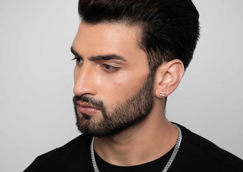 Vibrant Inverted Triad Men's Stud (1 Pc Only) view 6