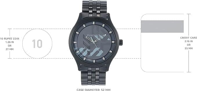Fastrack Analog Grey Dial Men's Watch-3250NM01/NR3250NM01, Grey, Modern view 4