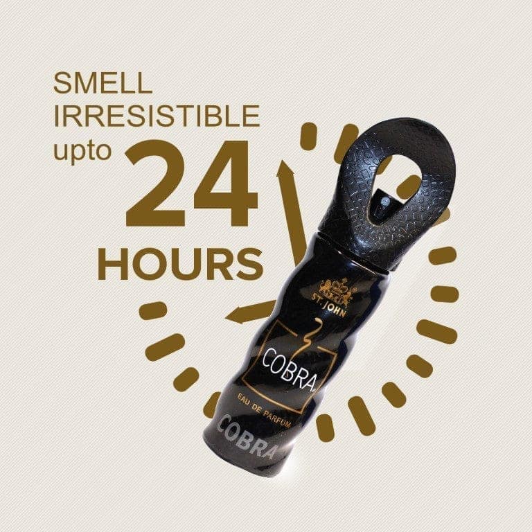ST.JOHN Cobra Classic Perfume for Men & Women | Long Lasting Mens and Womens Perfume - 50 ML (Pack of 2) view 3