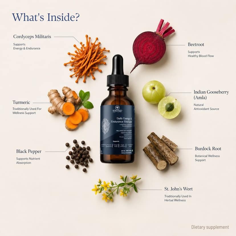 Daily Energy and Endurance Tincture