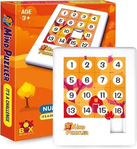 Toyztrend Mind Puzzler Numbers for Kids to Develop Their Brain and Mind with The Help of Educational Numbers - Multicolor view 2