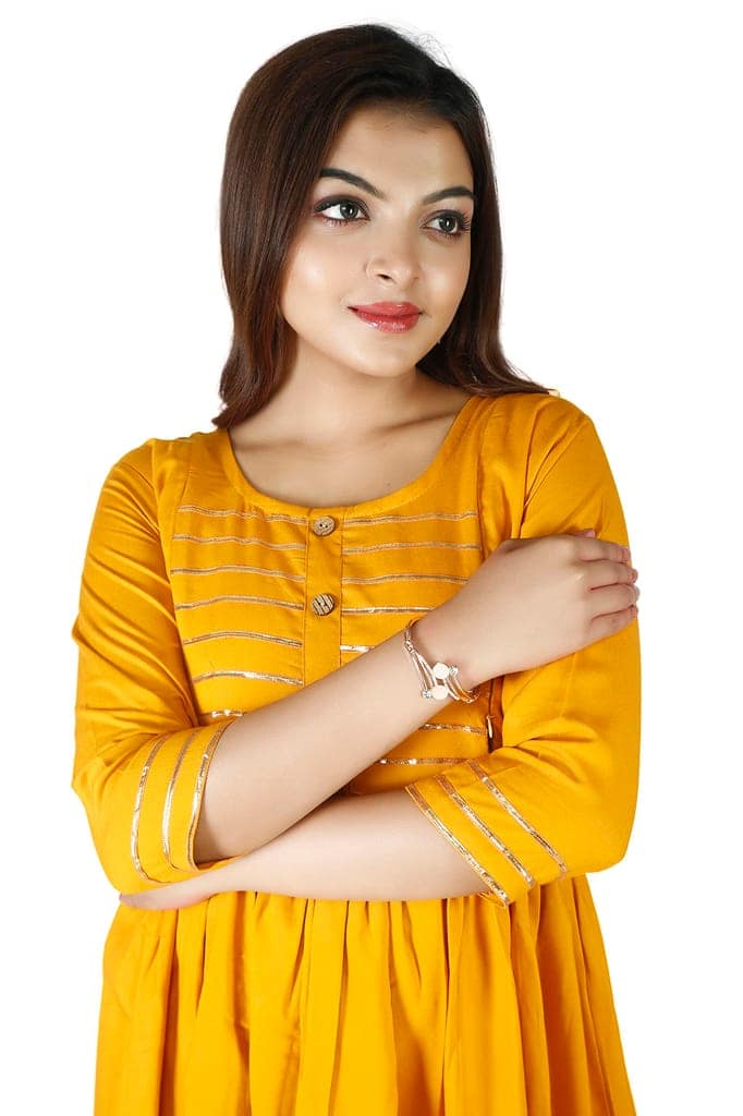 MAHIRA 'S COMFORT Maternity Gown: Stylish Rayon Feeding Kurti for Pregnancy and Breastfeeding view 4