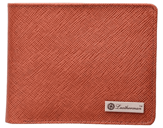 LEATHERMAN GENUINE LEATHER TAN MEN'S WALLET-1517B_tn