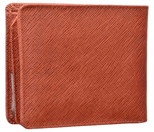 LEATHERMAN GENUINE LEATHER TAN MEN'S WALLET-1517B_tn view 4