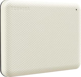 Toshiba Canvio Advance 1TB Portable External HDD (White)