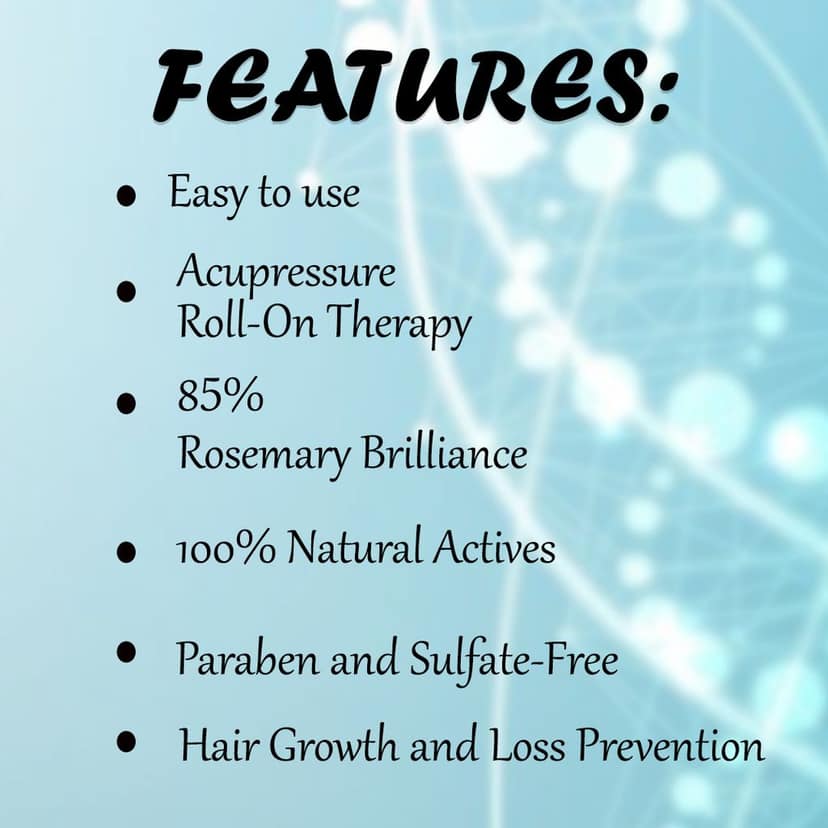 Ktein 100% Plant-Based Active Intensive Hair Treatment Serum with Acupressure Roll-On 20ml view 3
