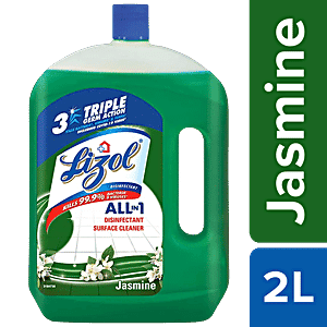 Lizol Disinfectant Surface & Floor Cleaner Liquid - Jasmine, 2 L