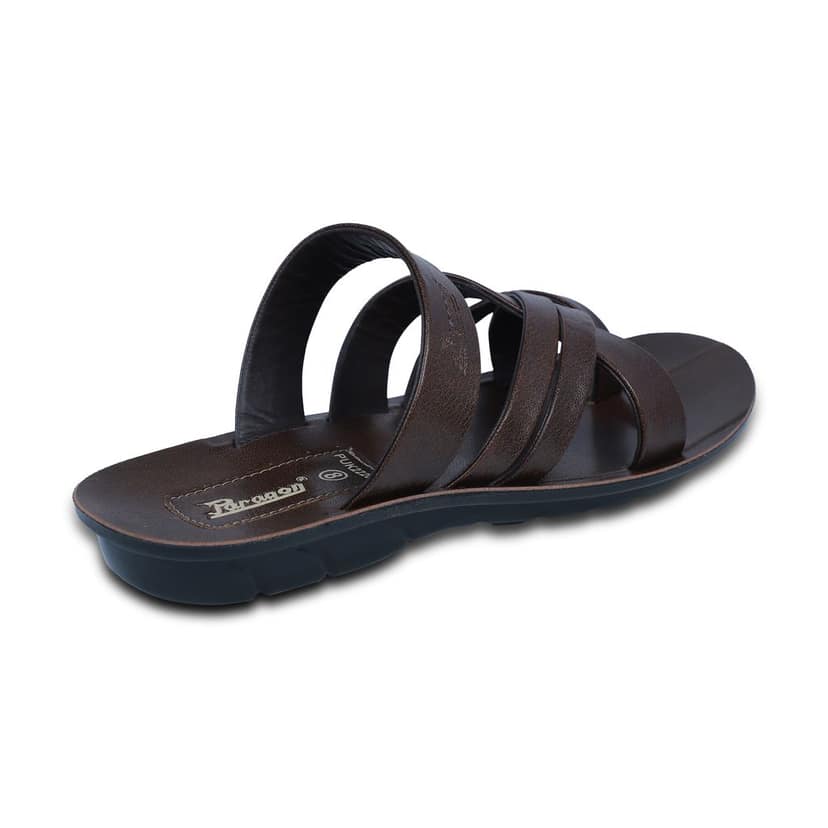 Paragon Footwear Comfortable, Lightweight, Durable, Slip Resistant Outdoor Sandals for Men with Extra Sole Support | Semi-Formal Sandals for Men view 2