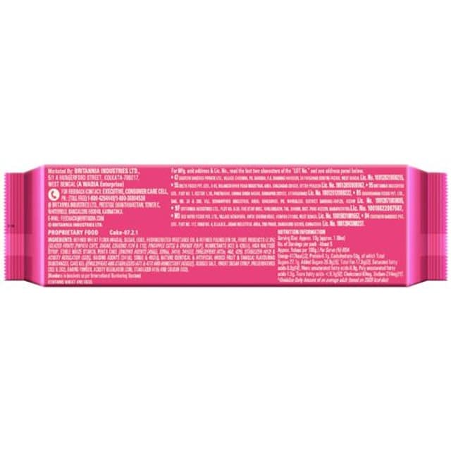 Britannia Gobbles Fruity Fun Cake, 50 G view 2