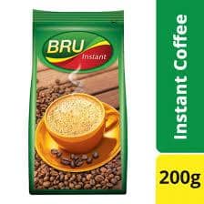 Bru Instant Coffee, 200 G Pouch