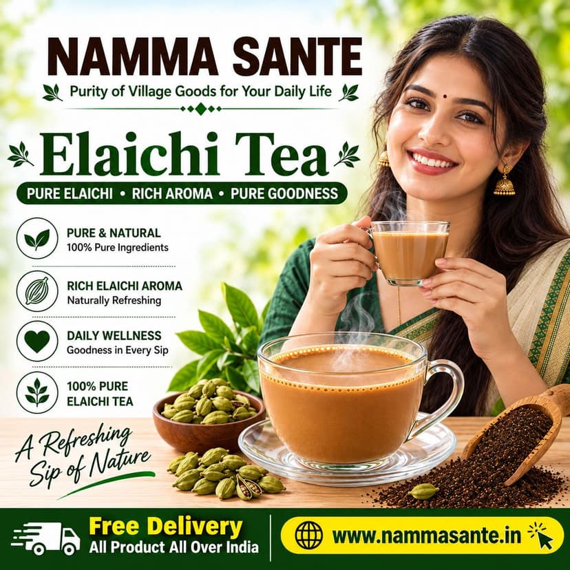 Elaichi Tea, Cardamom Tea, Masala Elaichi Tea, Premium Elaichi Tea, Aromatic Cardamom Tea view 2