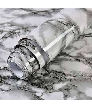 Geeo Premium White Marble Design Wallpaper 60cm x 2m (Pack of 1)