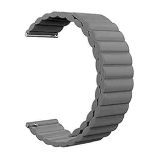 Magnetic Leather 20mm Stretchable Replaceable Band Strap For Smart Watch