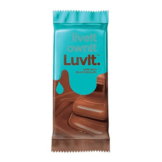 Luvit Chocolate - Dairy Rich Milk, 14 G