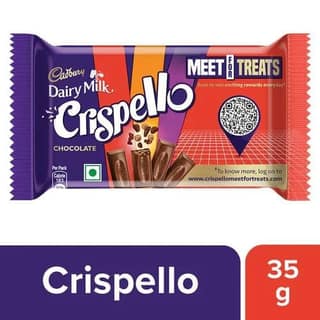 Cadbury Dairy Milk Crispello, Meet Treats, 35g