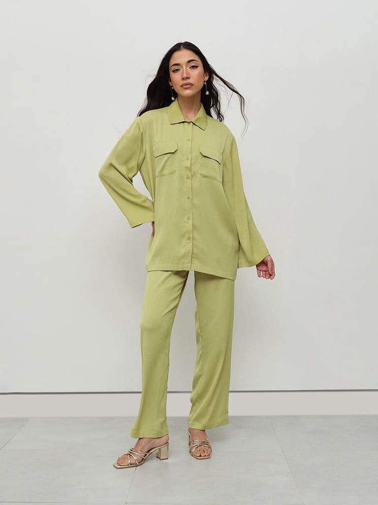 Olive Co-ord Sets view 3