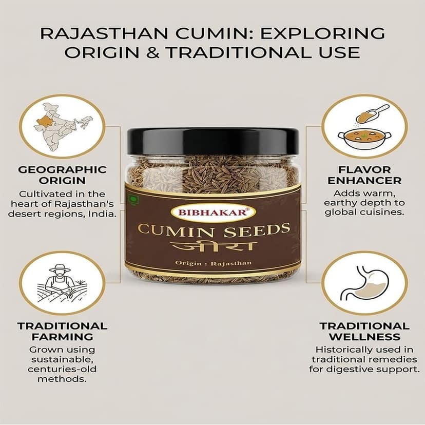 Jeera 250g Whole Cumin Seed Rajasthan Origin - 250 gm - One pack view 2