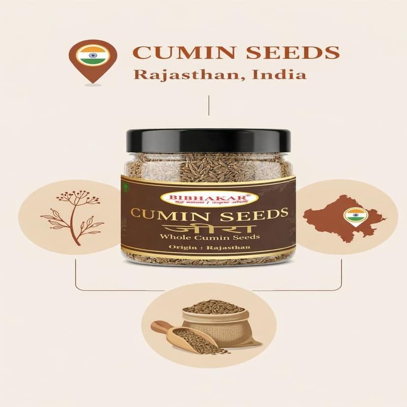 Jeera 250g Whole Cumin Seed Rajasthan Origin - 250 gm - One pack view 4
