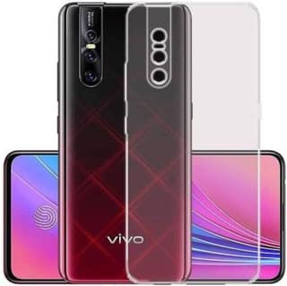 PLUGTECH TPU Ultra Hybrid Clear Camera Protection Back Cover Case for Vivo V15 Pro