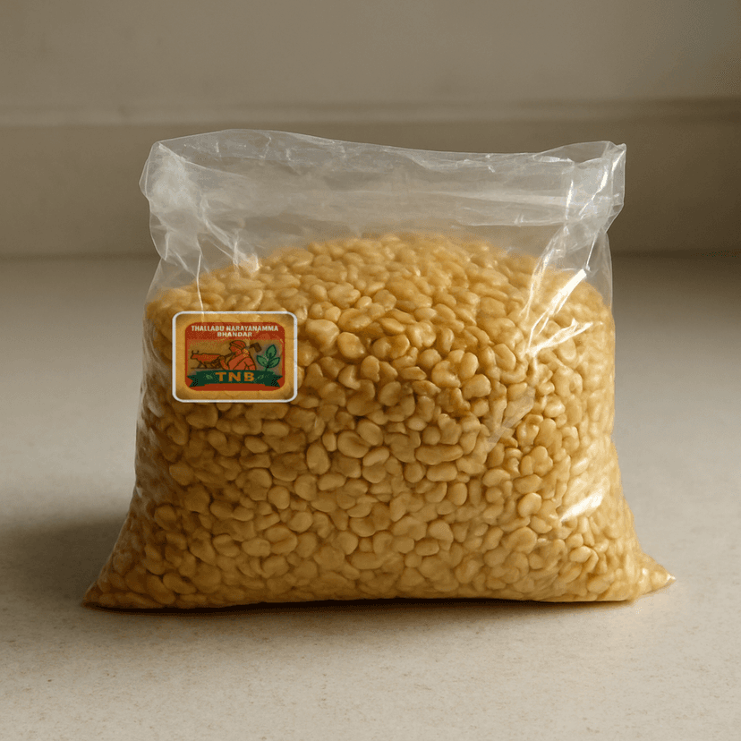 Thallabu Narayanamma Bhandar's moong dal (split green gram)