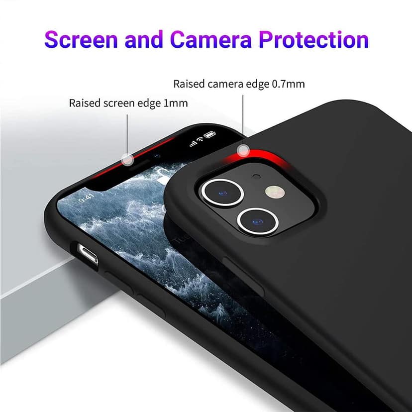 LIRAMARK Liquid Silicone Soft Back Cover Case for Apple iPhone 11 view 5
