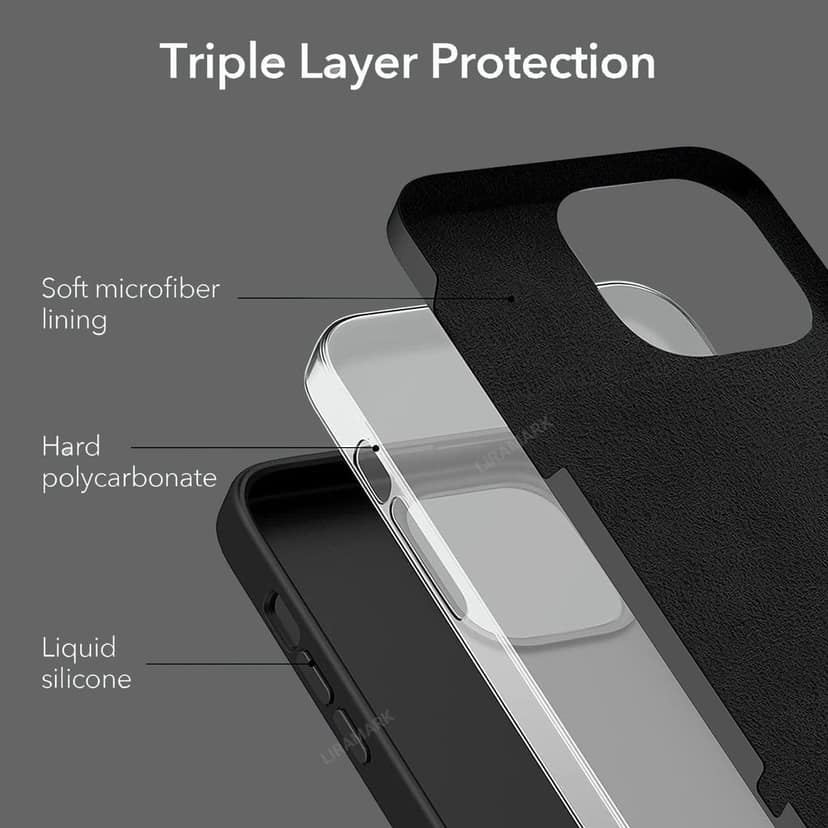 LIRAMARK Liquid Silicone Soft Back Cover Case for Apple iPhone 11 view 7