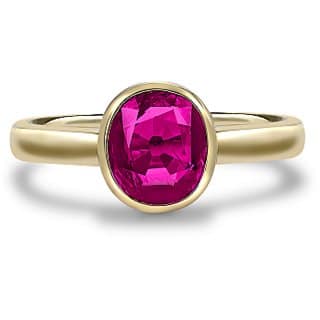 Ruby ring-manik 5.25 Ratti Natural Certified Ruby Manik Panchdhatu Ring by CEYLONMINE