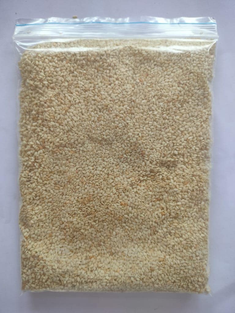 White Sesame seed ,Til view 3