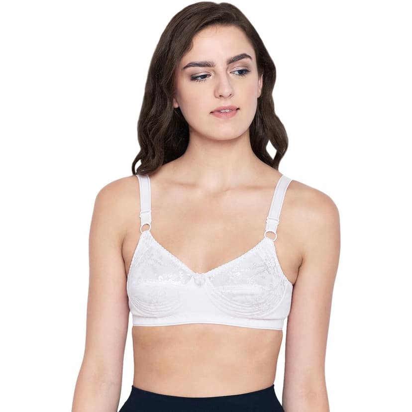Bodycare Cotton Non Padded Non wired Regular Bra-Pack of 3 view 2