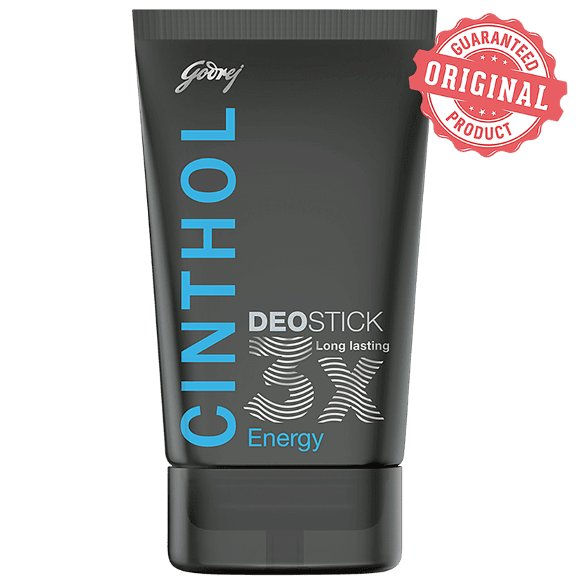 Cinthol Energy - Deostick For Men, Cream Based Deodorant, 40 G view 2
