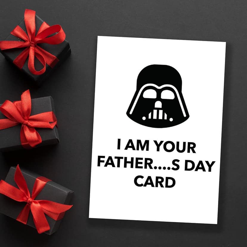 Rack Jack Father's Day Funny Greeting Card - I Am Your Father's Day Card view 3