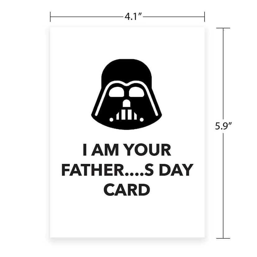 Rack Jack Father's Day Funny Greeting Card - I Am Your Father's Day Card view 4
