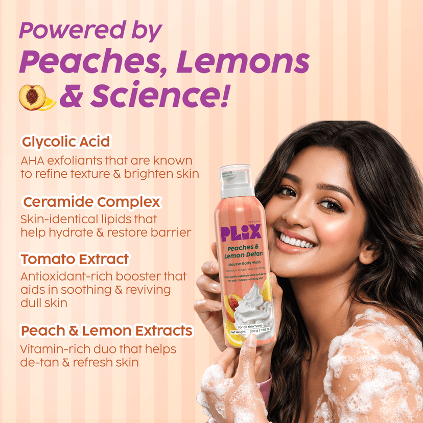 Peaches & Lemon Detan 3-in-1 Multi-Action Cleanse-Scrub-Mask __Pro Pack__ view 6