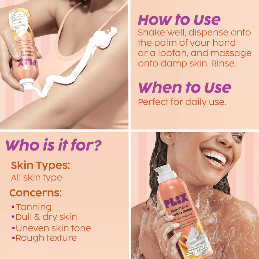 Peaches & Lemon Detan 3-in-1 Multi-Action Cleanse-Scrub-Mask __Pro Pack__ view 9