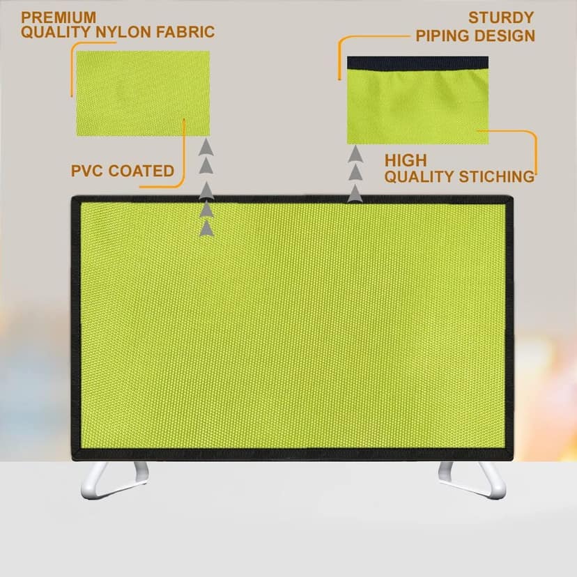 PalaP Super Premium Dust Proof Monitor Cover for ASUS All in ONE Desktop 24 inches (Green) view 4