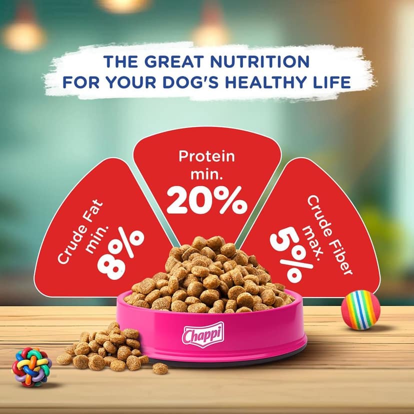 Chappi Puppy Dry Dog Food, Chicken & Milk view 4