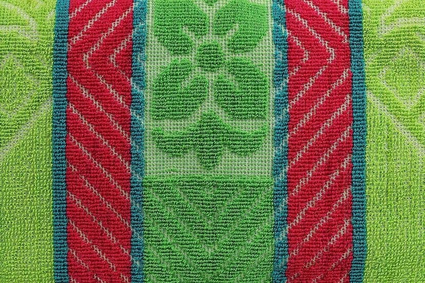Mandhania Ash Set of 3 Jacquard Large Bath Towels 68 X 137 cm view 4