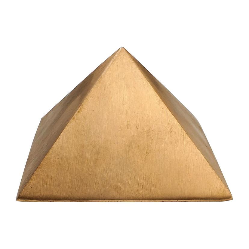 DARMIKA Copper Pyramid Head Cap for Daily Meditation for Students | Vastu | Receive Energy - 8 inch X 8 inch view 2