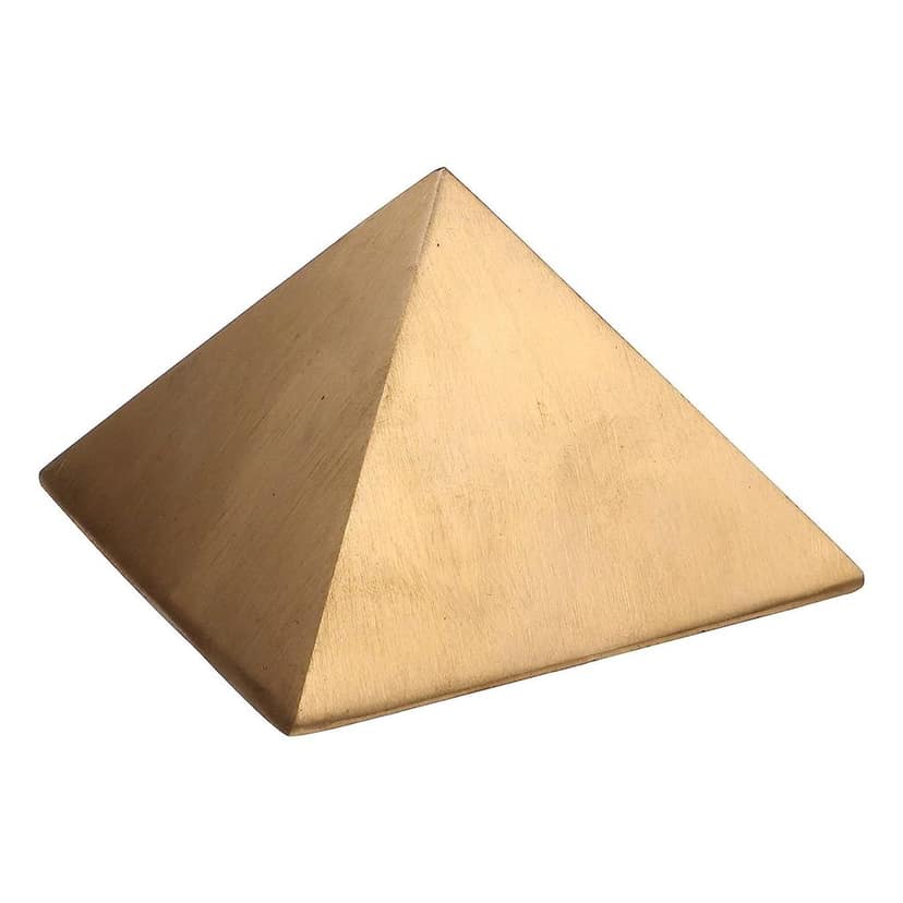 DARMIKA Copper Pyramid Head Cap for Daily Meditation for Students | Vastu | Receive Energy - 8 inch X 8 inch view 3
