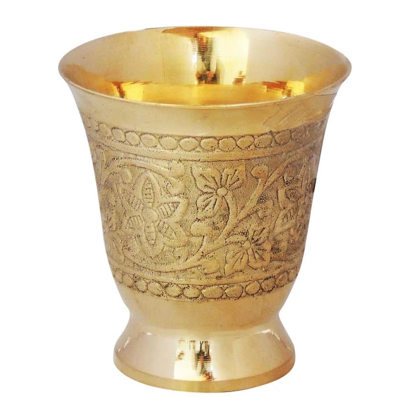 Pure Brass Glass, 140 Ml (ZMAS268 E) view 2
