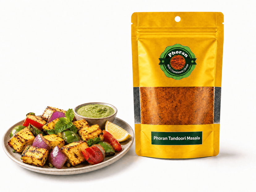 Buy Tandoori Masala Online India - BBQ Spice for Tikka | Phoran view 3