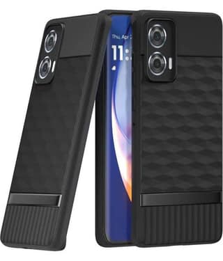 BIG WINGS Shock Proof Case Compatible For Polycarbonate Moto Edge 50 Fusion ( Pack of 1 )