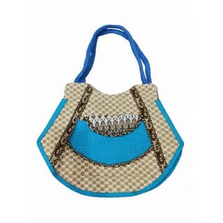 Women Blue Hand-held Bag