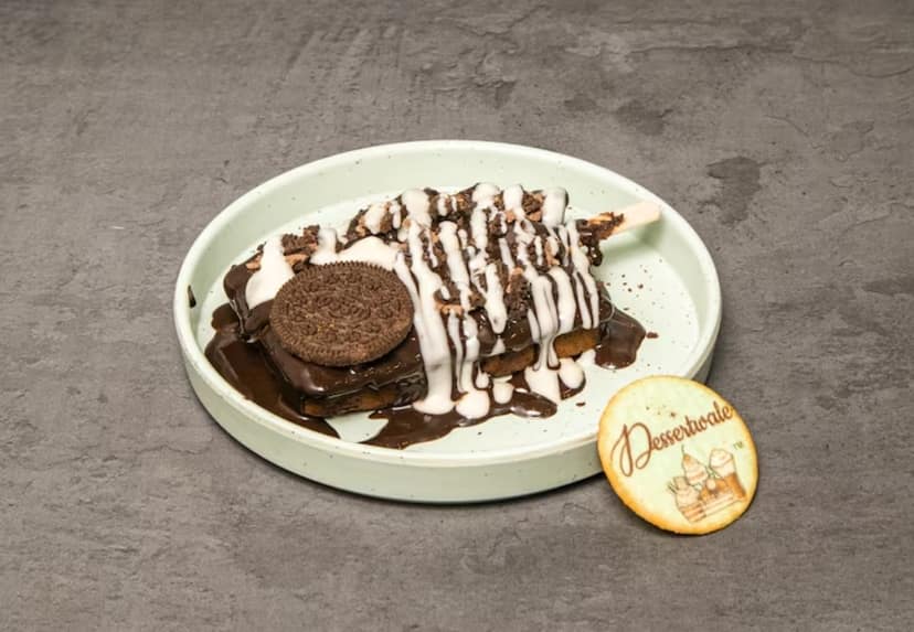 Cookies 'N' Cream Sticky Waffles