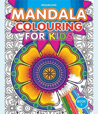Mandala Colouring for Kids- Book 2 - Drawing, Painting & Colouring Book