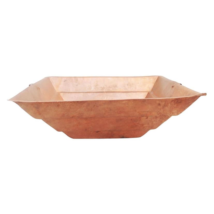 Copper Hawan Kund | Premium Yagya Kund for Religious Rituals, Length : 14 Inch (ZMAS294 M) view 2