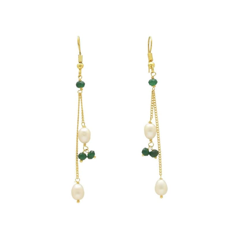 Sri Jagdamba Pearls Percy Pearl Earrings For Women Girls view 2